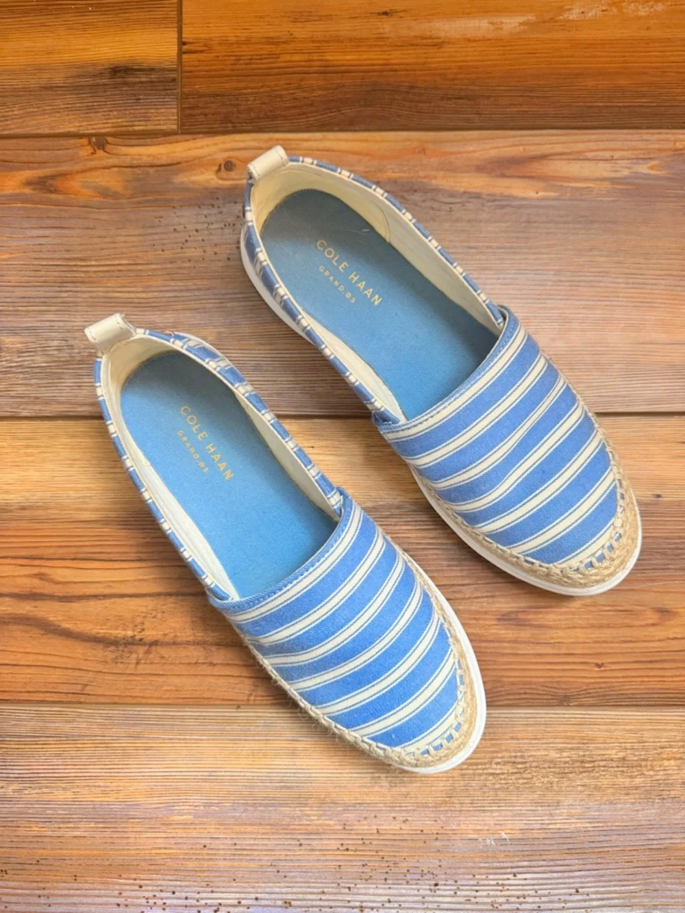 Cole Haan Ella Grand Espadrille slip-on flats 6.5 - Picture 4 of 7